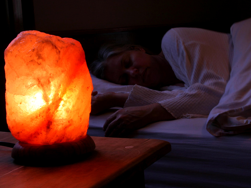 Salt lamps have a therapeutic effect on the respiratory system Salt lamps have a therapeutic effect on the respiratory system